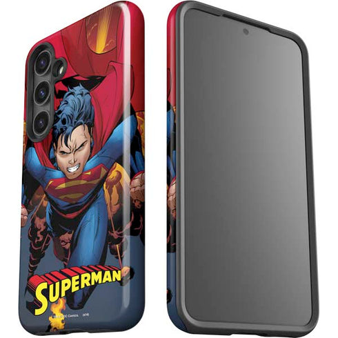 DC Comics Superman Action Flying Pose Galaxy S24 Impact Case